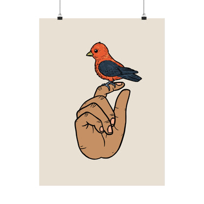 Matte Poster - Look At This Bird