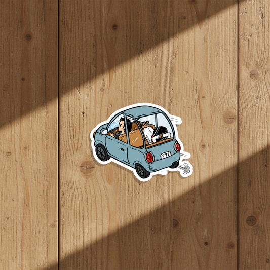 Kiss-Cut Sticker - Powered by Jesus