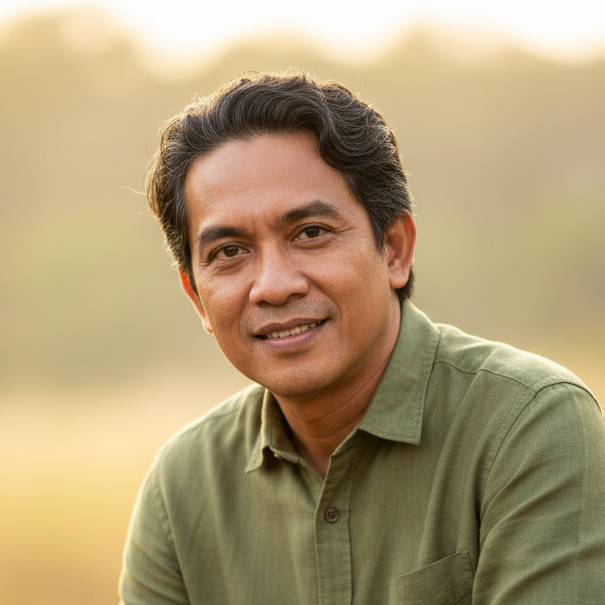 40 years old Javanese guy