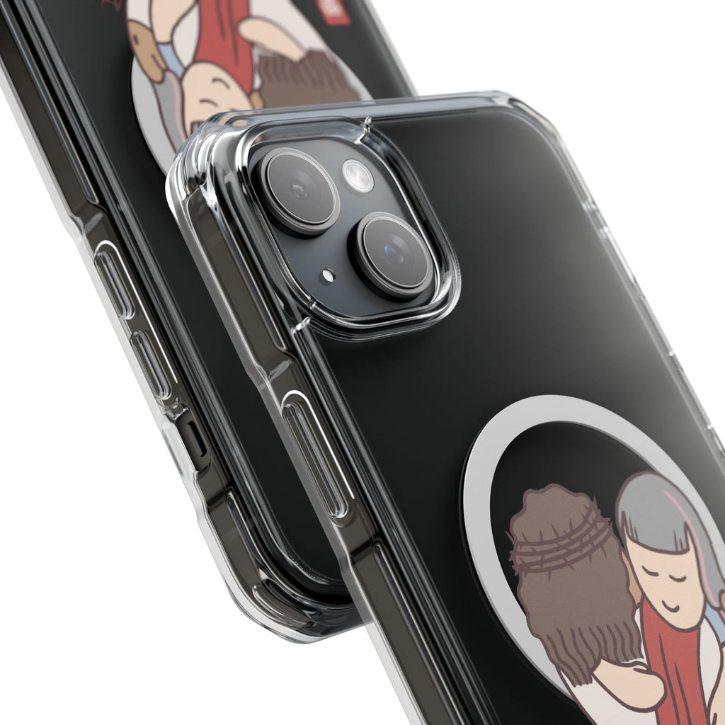 iPhone MagSafe Clear Case - Aishiteru Heart