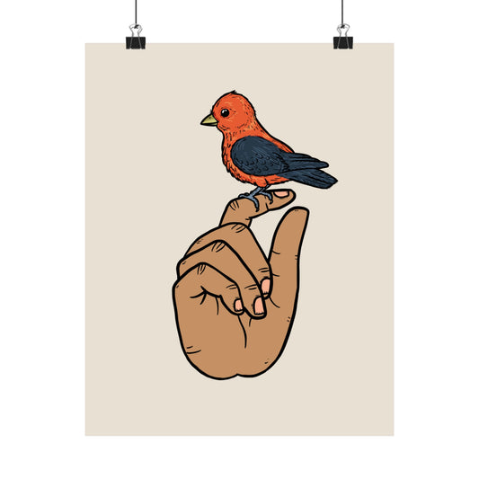 Matte Poster - Look At This Bird