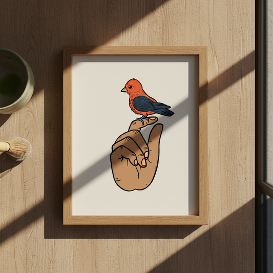 Matte Poster - Look At This Bird