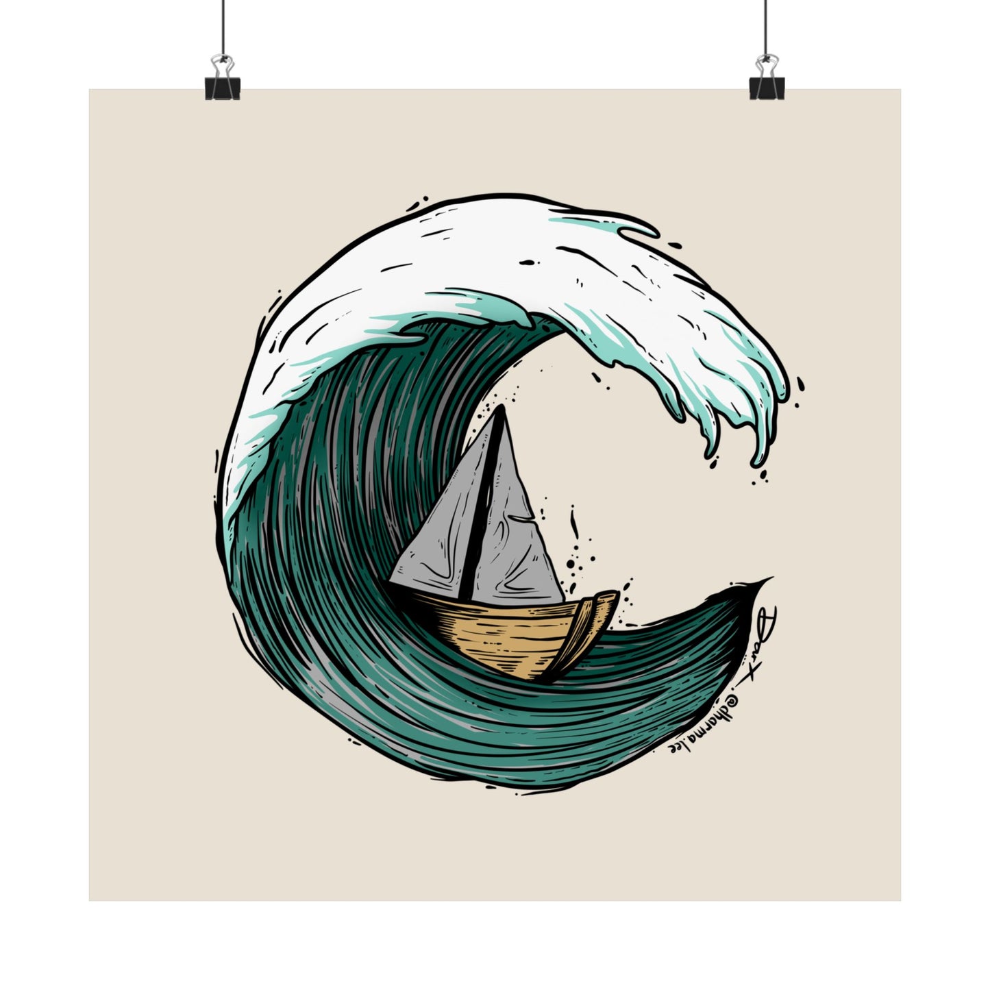 Matte Poster - Through The Storm