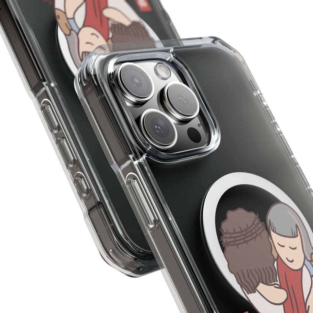 iPhone MagSafe Clear Case - Aishiteru Heart