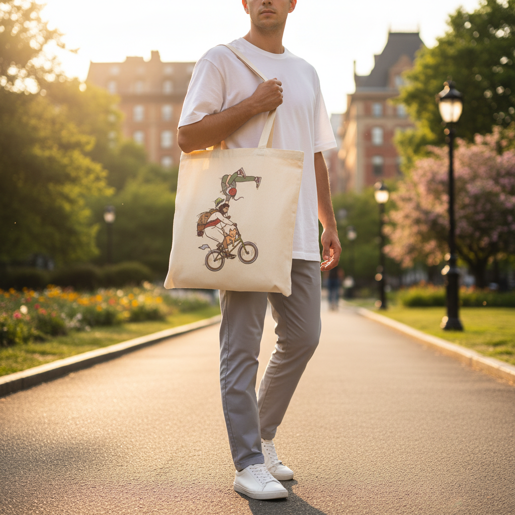 15" x 16" Canvas Tote - DanceKing