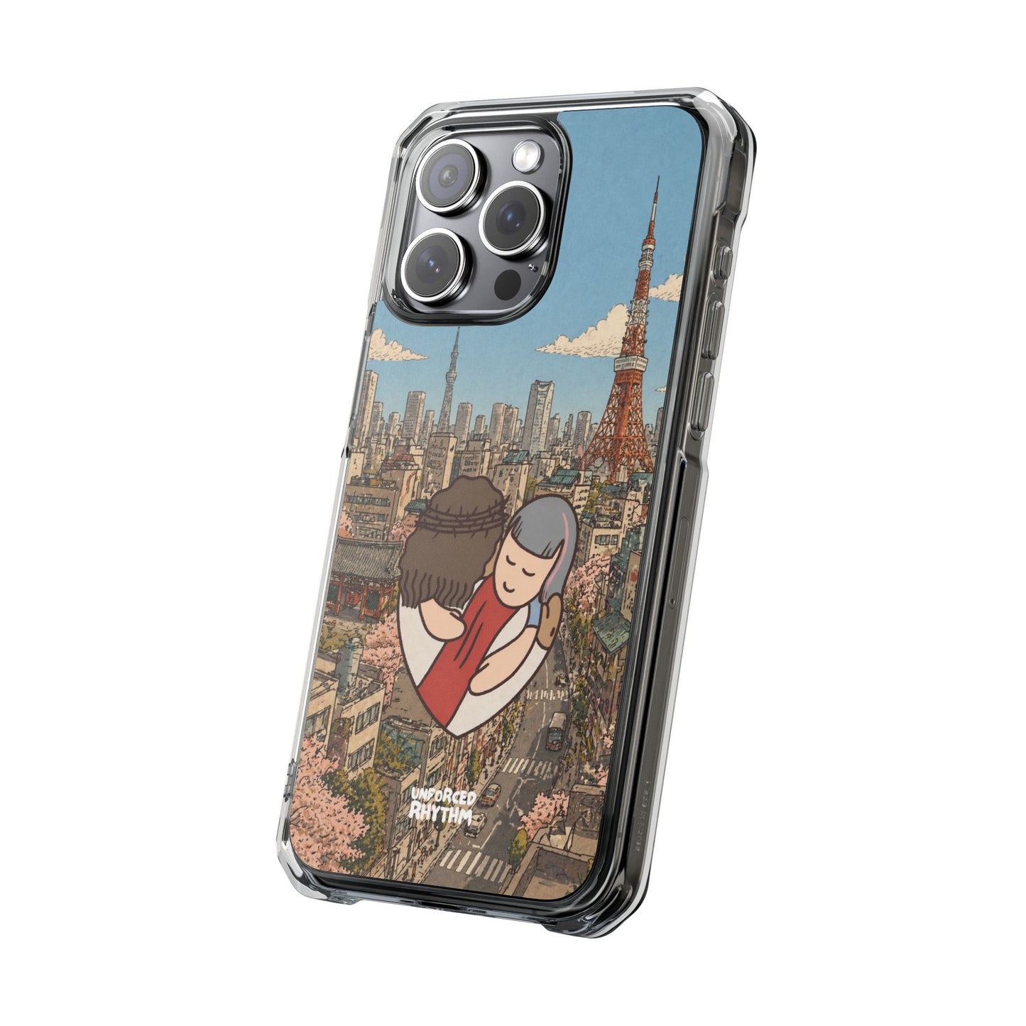iPhone MagSafe Clear Case - Aishiteru Heart