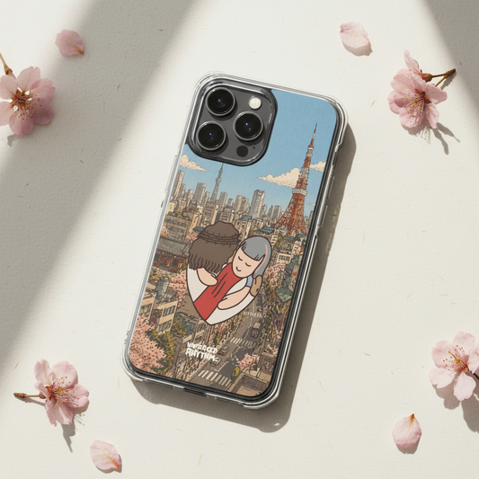 iPhone MagSafe Clear Case - Aishiteru Heart