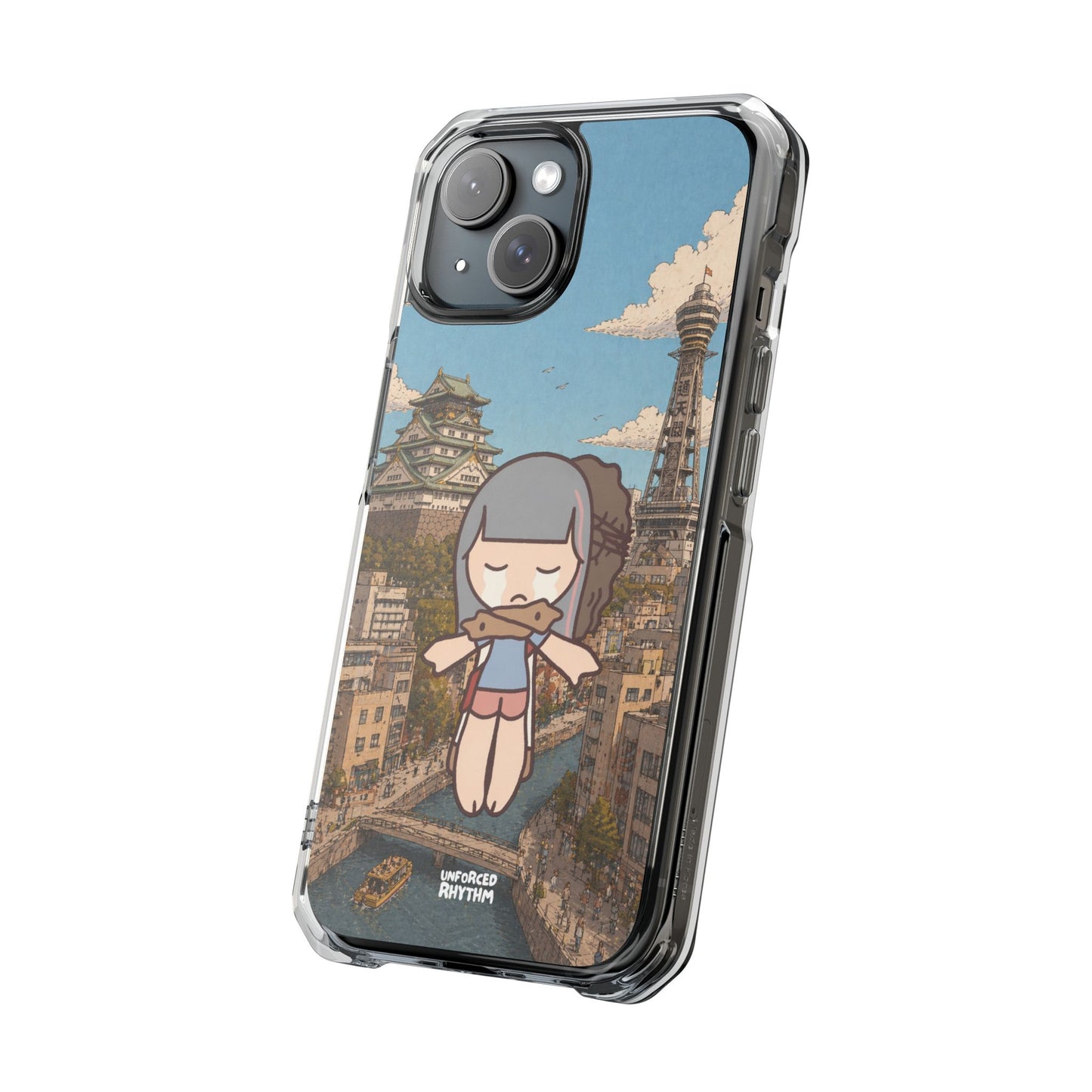 iPhone MagSafe Clear Case - Aishiteru Cross
