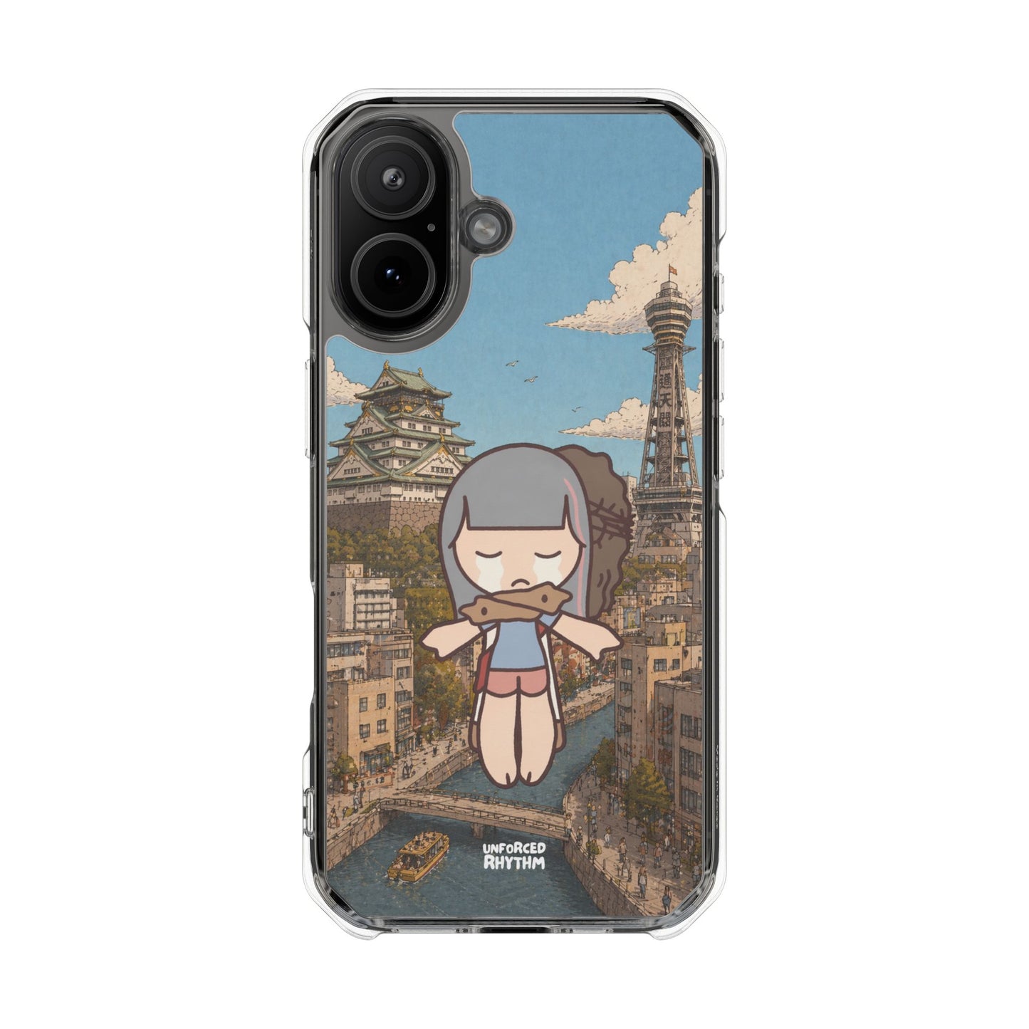 iPhone MagSafe Clear Case - Aishiteru Cross