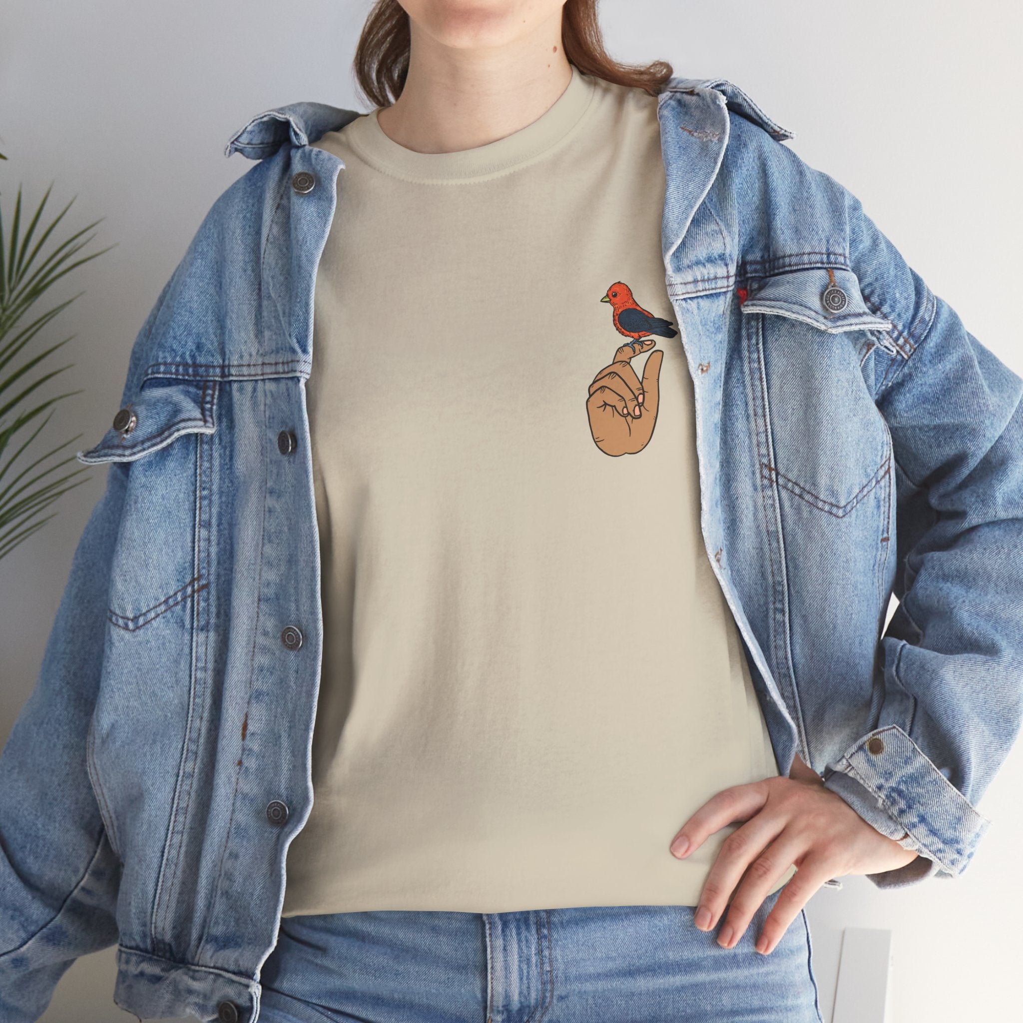 Heavy Unisex Tee - Look At This Bird