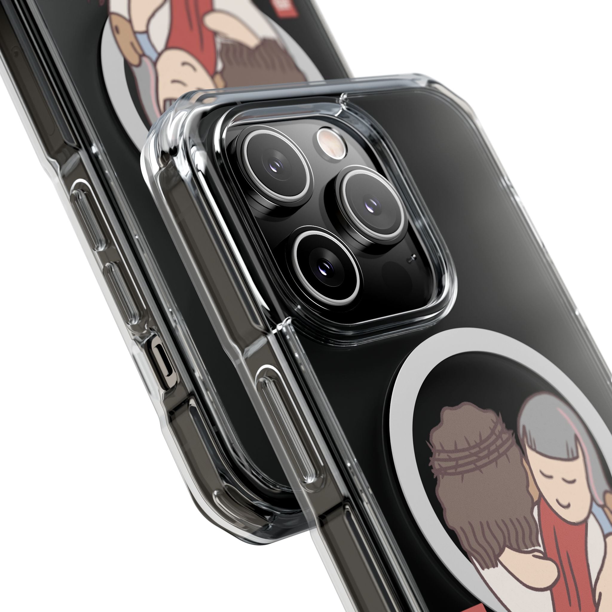 iPhone MagSafe Clear Case - Aishiteru Heart