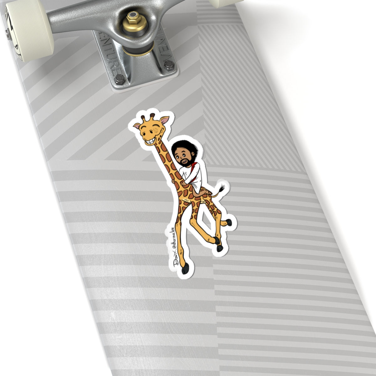 Kiss-Cut Sticker - Giraffe Express
