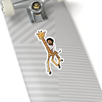Kiss-Cut Sticker - Giraffe Express