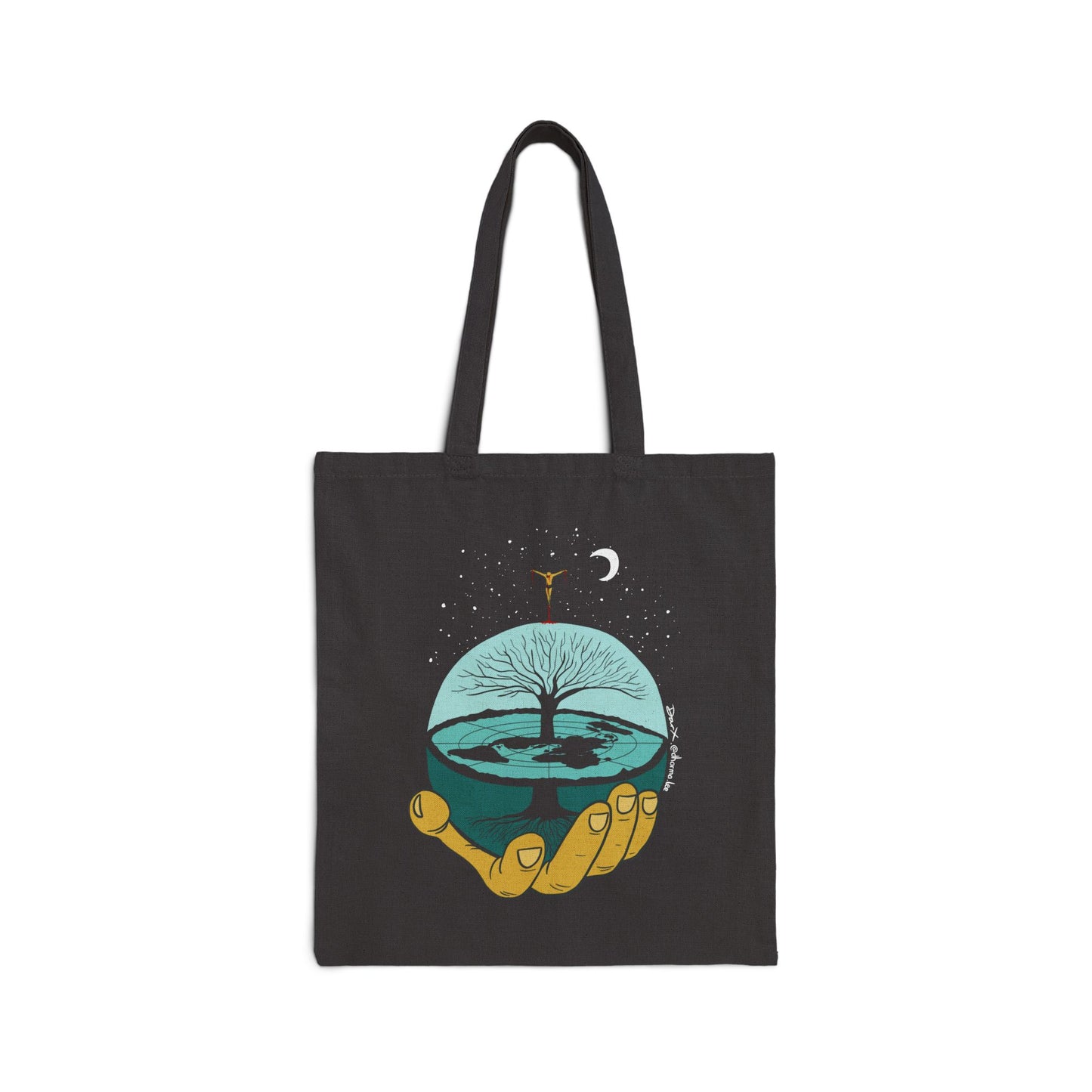 15" x 16" Canvas Tote - Cosmic Passover