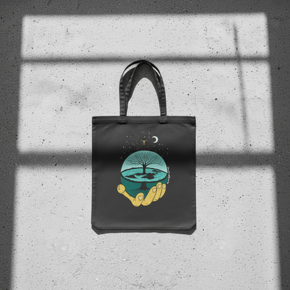15" x 16" Canvas Tote - Cosmic Passover