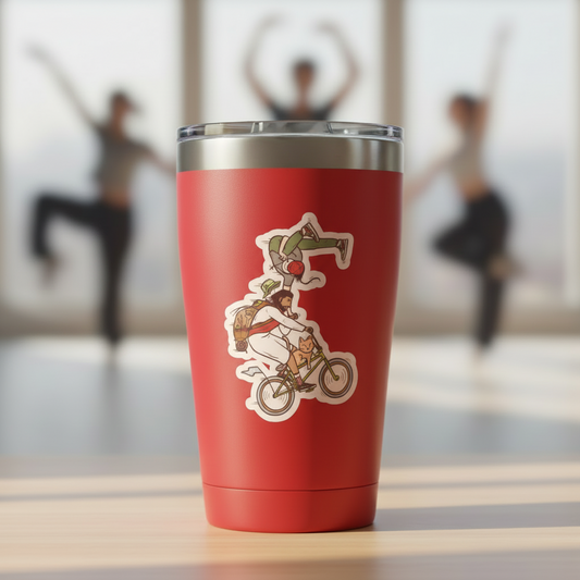 Kiss-Cut Stickers - DanceKing