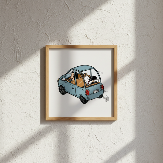 Matte Poster - Powered by Jesus