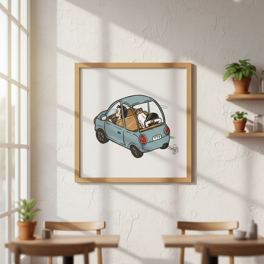 Matte Poster - Powered by Jesus