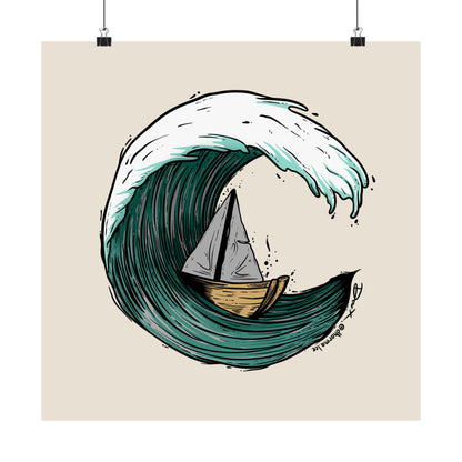 Matte Poster - Through The Storm