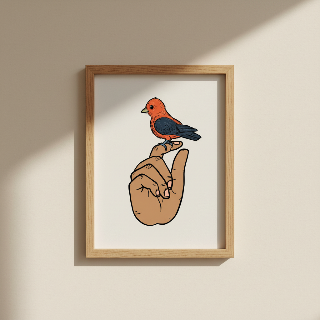 Matte Poster - Look At This Bird
